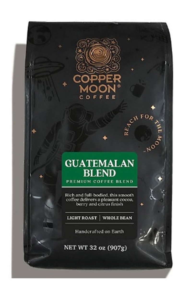 (image for) Copper Moon Whole Bean Coffee, Guatemalan 32 oz.